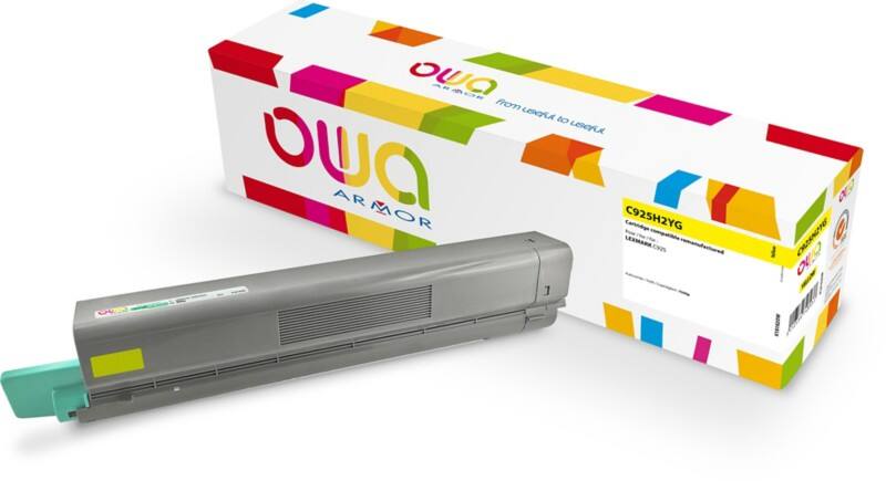 OWA Kompatibel Lexmark Tonerkartusche C925H2YG Gelb