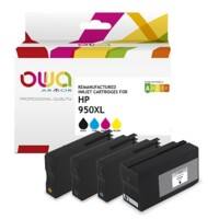 OWA HP950/951XL Kompatibel HP Tintenpatrone K10312OW Schwarz, Cyan, Magenta, Gelb 4 Stück