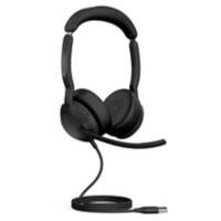 Jabra Evolve2 Verkabelt/ Kabellos Stereo Headset Kopfbügel Ja USB Ja Schwarz