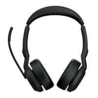 Jabra Evolve2 Verkabelt / Kabellos Headset Kopfbügel USB Mit Bluetooth Active Noise Cancelling Mit Mikrofon Stereo Schwarz