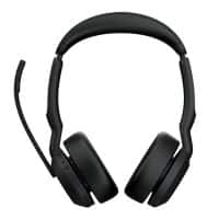 Jabra Evolve2 Verkabelt / Kabellos Headset Kopfbügel USB Mit Bluetooth Active Noise Cancelling Mit Mikrofon Stereo Schwarz