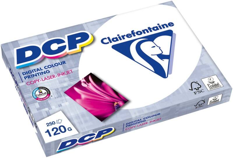 Clairefontaine DCP DIN A4 Druckerpapier Weiß 120 g/m² Glatt 250 Blatt