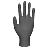 Nitrex Handschuhe Nitril Ungepudert Medium (M) Schwarz 100 Stück