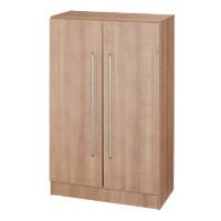 Hammerbacher Schrank Matrix Walnuss 80 x 42 x 127 cm