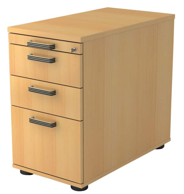 Hammerbacher Standcontainer Future Buche-Nachbildung 42,8 x 80 x 72 x 76 cm