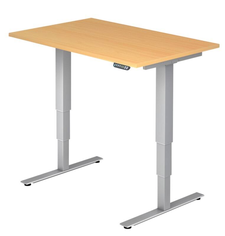 Hammerbacher Schreibtisch XDSM12/6/S Buche 1.200 x 800 x 1.270 mm