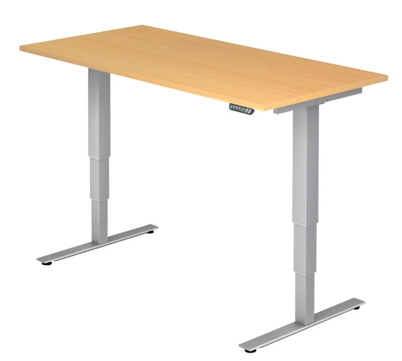Hammerbacher Schreibtisch XDSM16/6/S Buche 1.600 x 800 x 1.270 mm