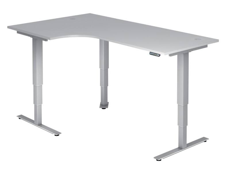 Hammerbacher Schreibtisch XDSM82/5/S Lichtgrau 2.000 x 1.200 x 1.270 mm