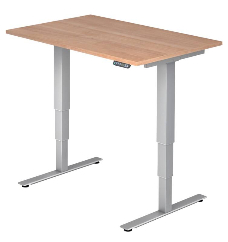 Hammerbacher Schreibtisch XDSM12/N/S Nussbaum 1.200 x 800 x 1.270 mm