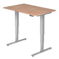 Hammerbacher Schreibtisch XDSM12/N/S Nussbaum 1.200 x 800 x 1.270 mm