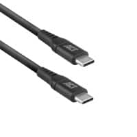 ACT Ladekabel USB-C-Stecker AC3025 Schwarz 1 m