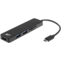 ACT USB-Hub AC6405 Schwarz