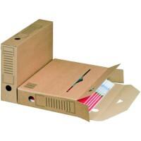 Smartbox Pro Archivbox 226100125 Pappkarton Laschen 6,7 cm (T) x 24,2 cm (H) Braun 32,0 cm 25 Stück
