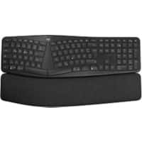 Logitech Ergo Kabellose Tastatur QWERTZ (DE) mit Bluetooth Graphit K860