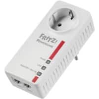 AVM FRITZ! 1220 Powerline-Adapter 1200 Mbit/s 2 x Gigabit-LAN (10/100/1000 Base-T, RJ45-Buchse)