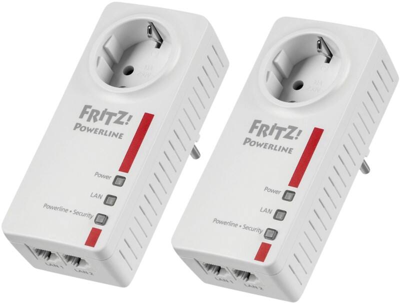 AVM FRITZ!Powerline 1220 Powerline Starter-Kit 1200 M/bits
