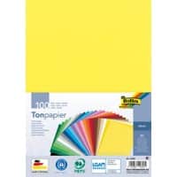 Folia A4 Farbiges Papier Farbig Sortiert 130 g/m² 100 Blatt