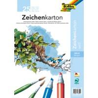 Folia Zeichenkarton Weiß Karton A3 200 g/m² 8700 25 Blatt