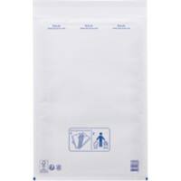 RAJA Luftpolstertasche Papier, PE (Polyethylen) Folie Weiß Ohne Fenster 440 (B) x 300 (H) mm Selbstklebend 75 g/m² 75 Stück