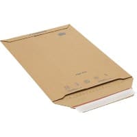 RAJA Suprawell Versandtasche Kraftpapier 330 (B) x 490 (H) mm Braun 100 Stück