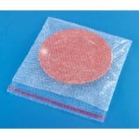 RAJA Luftpolstertasche LDPE (Polyethylen niedriger Dichte) Transparent 600 mm (H) Abziehstreifen 18 g/m² 80 Mikron 75 Stück