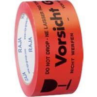 RAJA Signalklebeband Rot 50 mm (B) x 66 m (L) PP (Polypropylen)