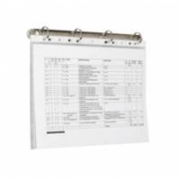 Ultradex Ringbuchmechanik Magnetisch 30 mm Silber