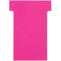 Ultradex T-Karten Schmal Rosa 6 x 8,5 cm 10 Stück