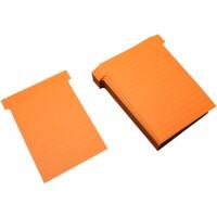 Ultradex T-Karten Breit Rotorange 9,2 x 12 cm 100 Stück