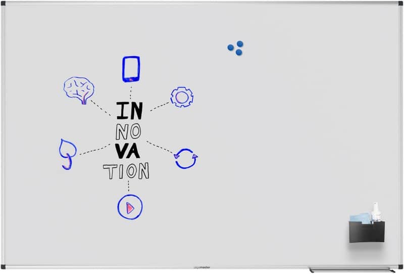 Legamaster UNITE Whiteboard Wandmontiert Magnetisch Einseitig 150 (B) x 100 (H) cm