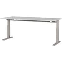 GERMANIA Höhenverstellbar Schreibtisch GW-Profi 2.0 4253-583 Grau 1.800 (B) x 800 (T) x 750 (H) mm