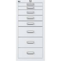 Bisley Schubladenschrank S8A696 8 Schubladen Weiß 282 (B) x 411 (T) x 590 (H) mm