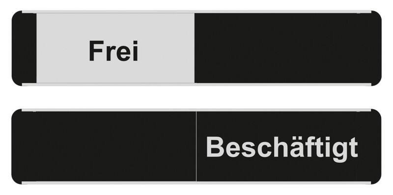 Seco Schild Frei Besetzt Zum Ankleben Aluminium, Polypropylen 5,2 x 25,5 cm GOF150