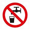 Seco Schild Kein Trinkwasser Zum Ankleben Kunststoff 20 x 20 cm