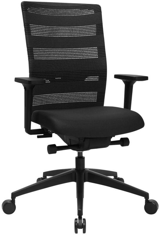 TOPSTAR Sitness Airwork Bürostuhl Höhenverstellbare Armlehne Schwarz 110 kg PA30OMT0CX0