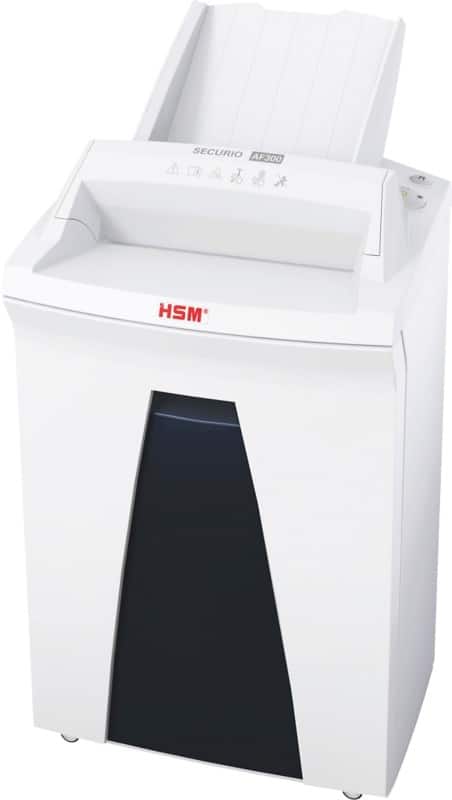HSM Aktenvernichter mit Autofeed AF300 Mikroschnitt Sicherheitsstufe P-6 7 Blatt