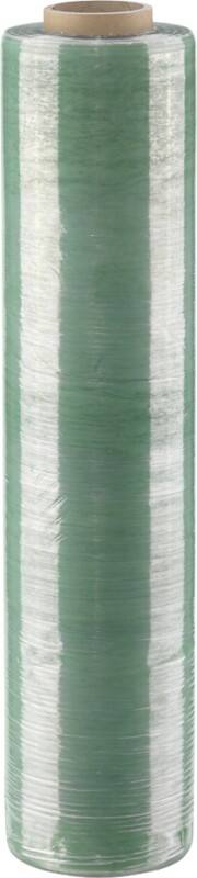 RAJA Stretchfolie LDPE (Polyethylen mit niedriger Dichte) 450 mm (B) x 300 m (L) 20 µ Grün 6 Rollen