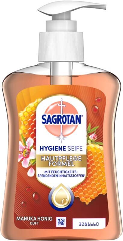 Sagrotan Handseife Flüssig Mandelblüte Manuka Honig 250 ml