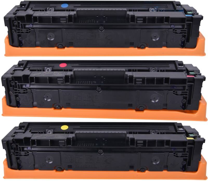 Viking 201X Kompatibel HP Tonerkartusche CF253XM Cyan, Gelb, Magenta Multipack 3 Stück