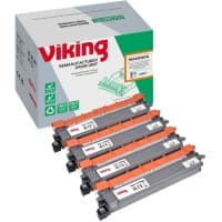 Viking TN-243CMYK Kompatibel Brother Tonerkartusche Cyan, Gelb, Magenta, Schwarz Multipack 4 Stück