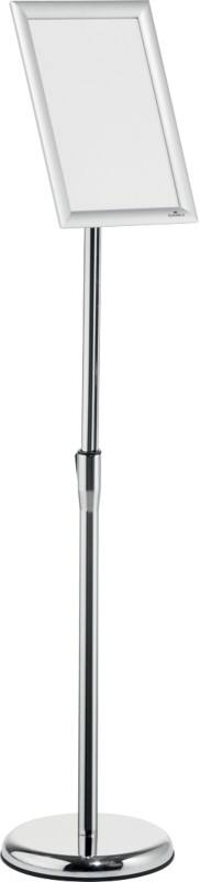 DURABLE Infoständer A4 Aluminium, Kunststoff Silber