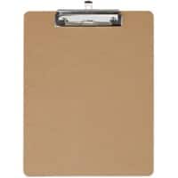 Maul Klemmbrett Braun 22,9 x 31,8 x 1,5 cm 2392070 80 Blatt