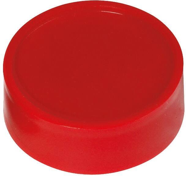 Maul Magnet Industrial Magnete Rot 2 kg Tragfähigkeit 34 mm 10 Stück