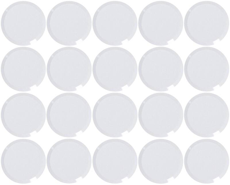 Maul MAULpro Rund Whiteboard-Magnete Weiß 0.3 kg Tragfähigkeit 20 mm 20 Stück