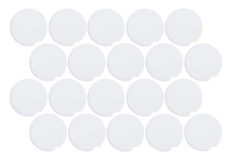 Maul MAULpro Rund Whiteboard-Magnete Weiß 0.6 kg Tragfähigkeit 29 mm 20 Stück