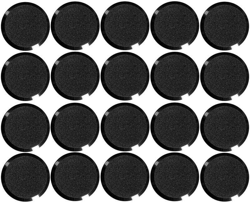 Maul MAULpro Rund Whiteboard-Magnete Schwarz 0.6 kg Tragfähigkeit 29 mm 20 Stück