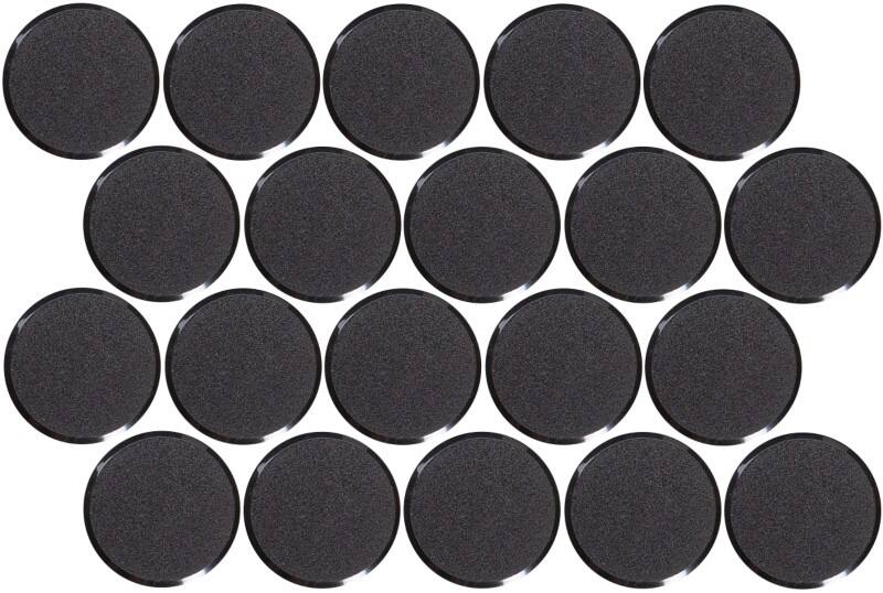 Maul MAULpro Whiteboard-Magnete Schwarz 2 kg Tragfähigkeit 33 mm 20 Stück