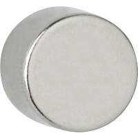 Maul Neodymium Rund Magnete Silber 5.3 kg Tragfähigkeit 12 mm 4 Stück