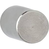 Maul Neodymium Rund Magnete Silber 2.4 kg Tragfähigkeit 10 mm 4 Stück