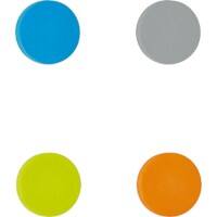 Maul Whiteboard-Magnete Farbig sortiert Tragfähigkeit 32.6 mm 4 Stück